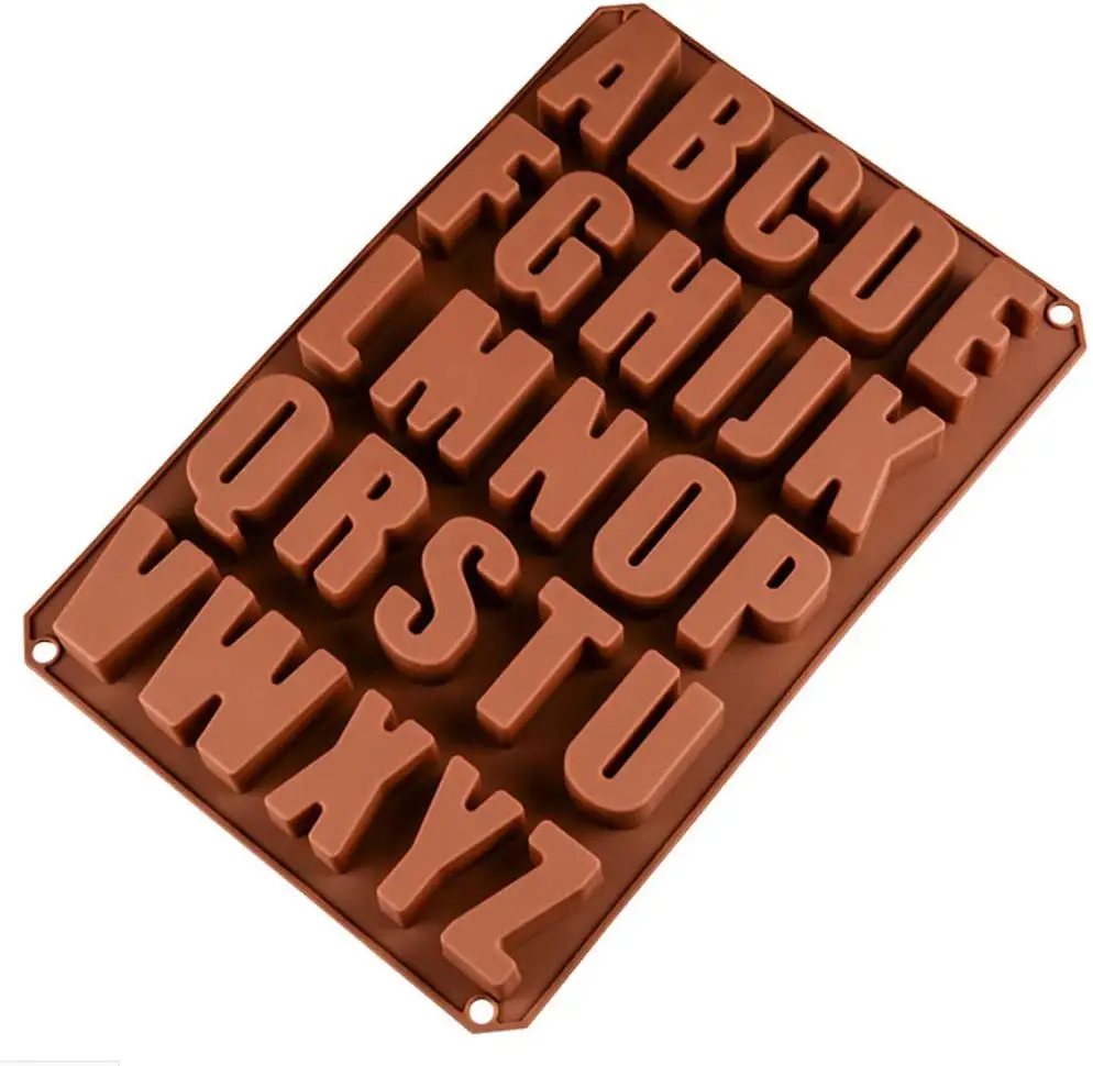 
Silicone 26 Letters Alphabet Silicone Mold 