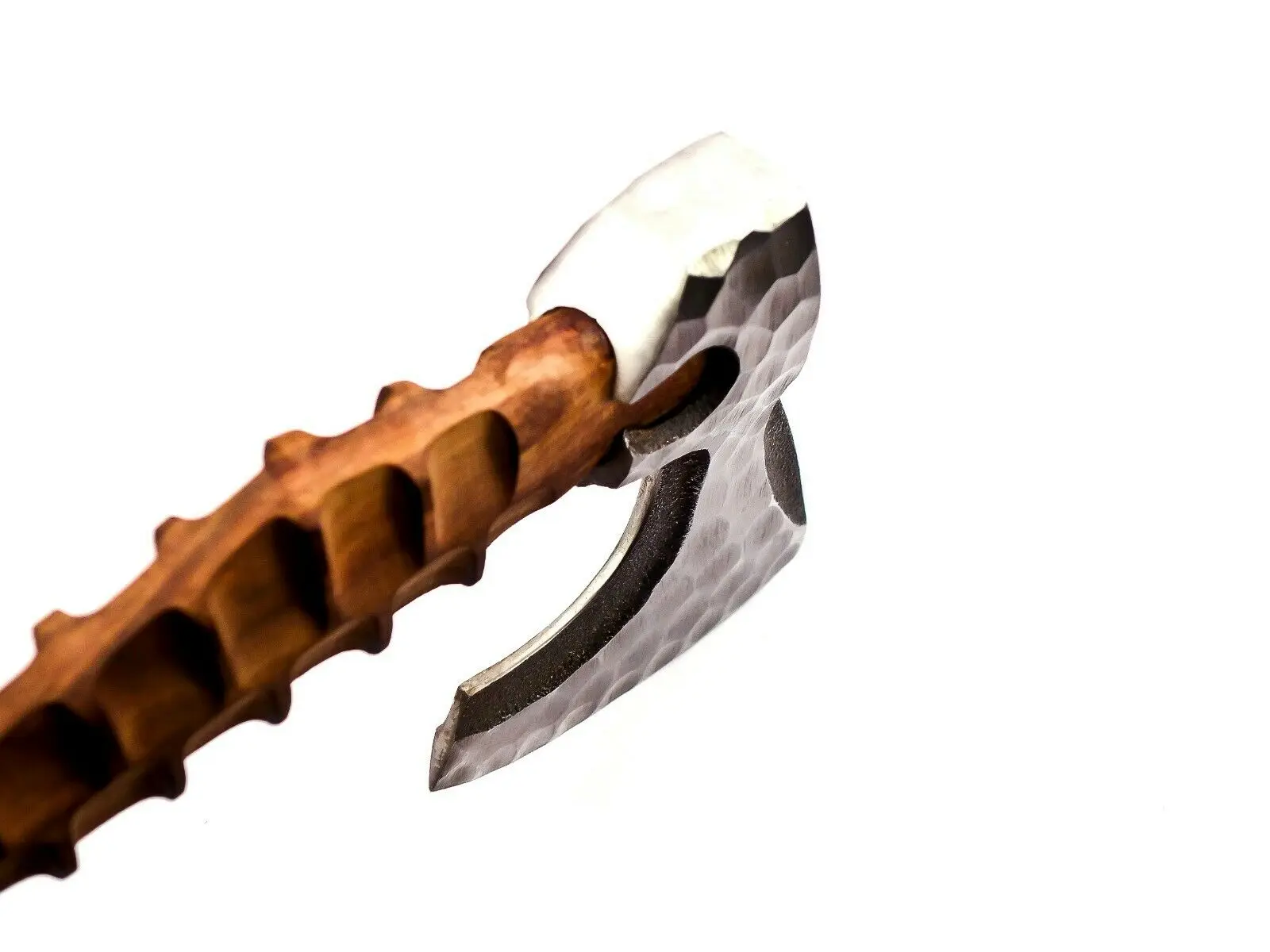 
Custom Handmade Carbon Steel Viking Style Axe Camping Axe High Quality Tactical Axe Hatches head 