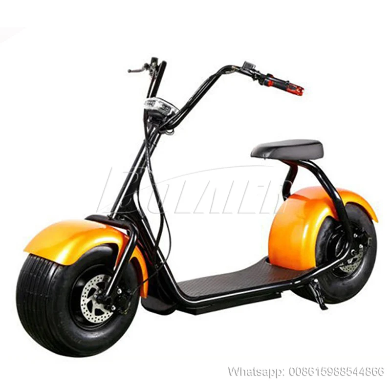 Fat Tire Scooter, 2 Wheel Citycoco 1500W Electric  Scooter