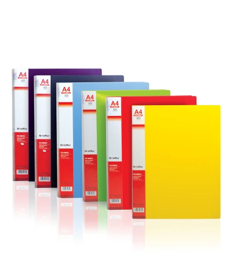 High Quality Multi-colors Folder Plastic Display Books With Customized Size And OEM/ODM Service From Vietnam