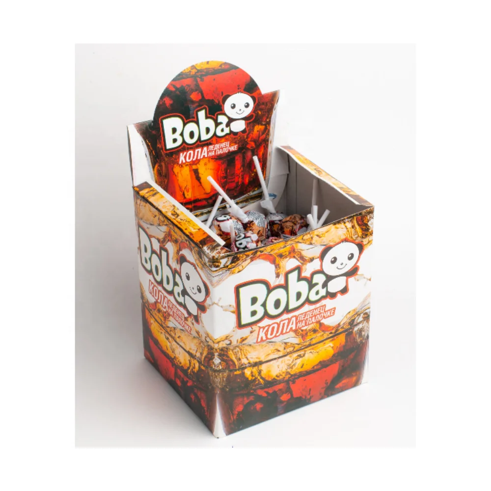 
Sweet Candy Box Lollipop cola flavor 