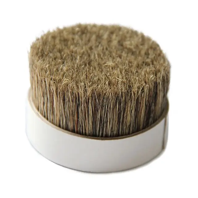 Grey boiled bristle with 90% tops for paint brush