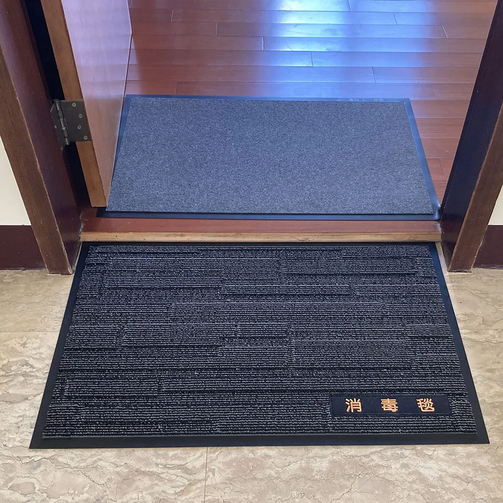 Качественный серый коврик для поглощения воды производства Тайвань 50*80 см