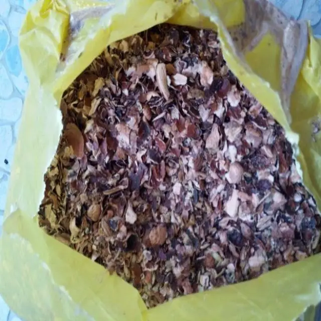 WHOLESALE RESIDUE CASHEW HUSK PELLET FOR BIOMASS FUEL CASHEW HUSK PELLETS