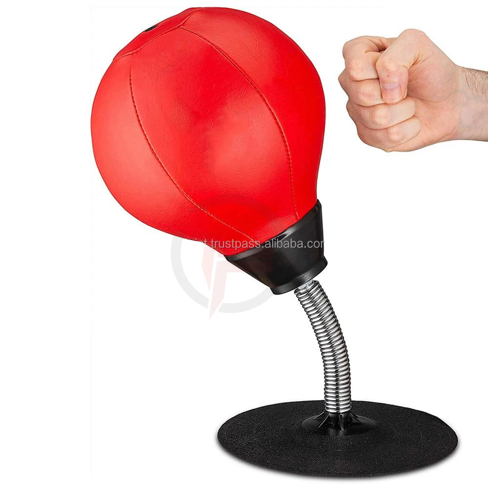 Leather Sucker Desktop Inflation Decompression Boxing Speed Punching Ball Boxing Equipment Fight Ball Training Speed Ball