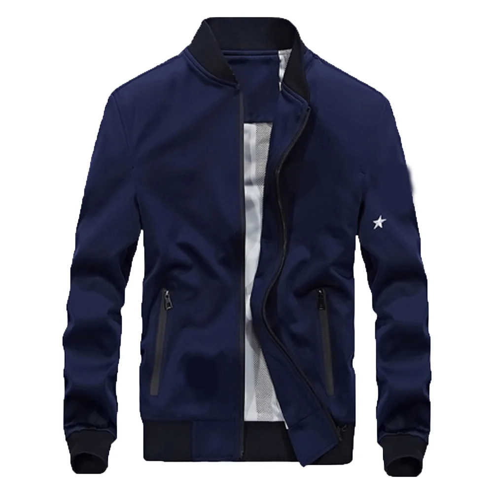  Трендовые модные куртки для мужчин повседневная одежда стильные большого размера по оптовой цене