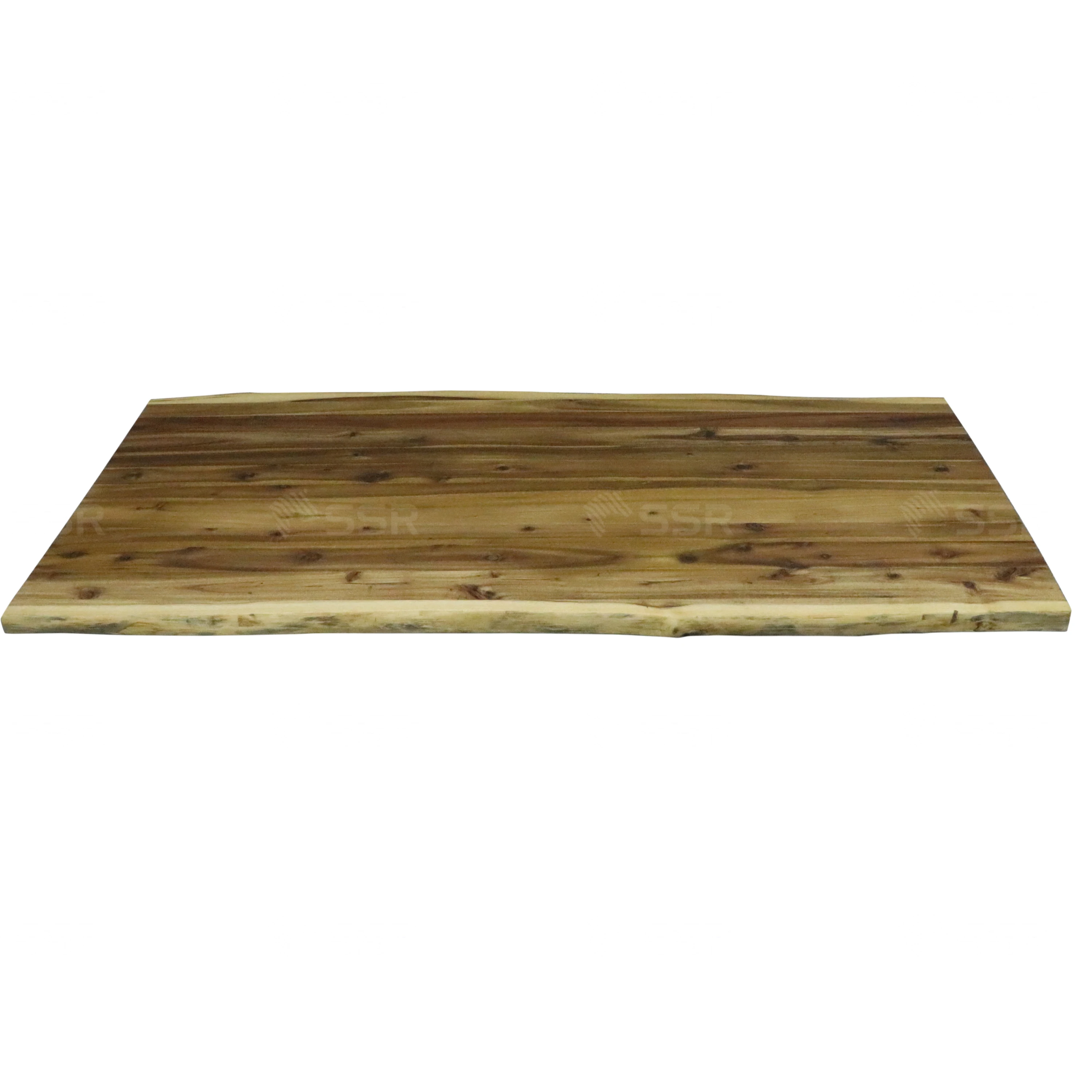Made In Viet Nam Acacia Edge Glued With Live-edge Solid Wood Slab