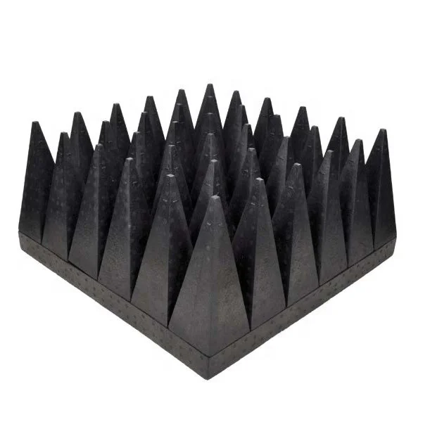 30MHz-40GHz High performance HPA Series EPP hybrid pyramid absorber materials for EMC Chamber Anechoic chamber from HMEMC