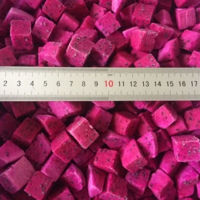 2021 FROZEN DRAGON FRUIT HALVES/SLICED/STICK/PUREE/CUBES... HIGH QUALITY FROM VIETNAM WHOLESALE