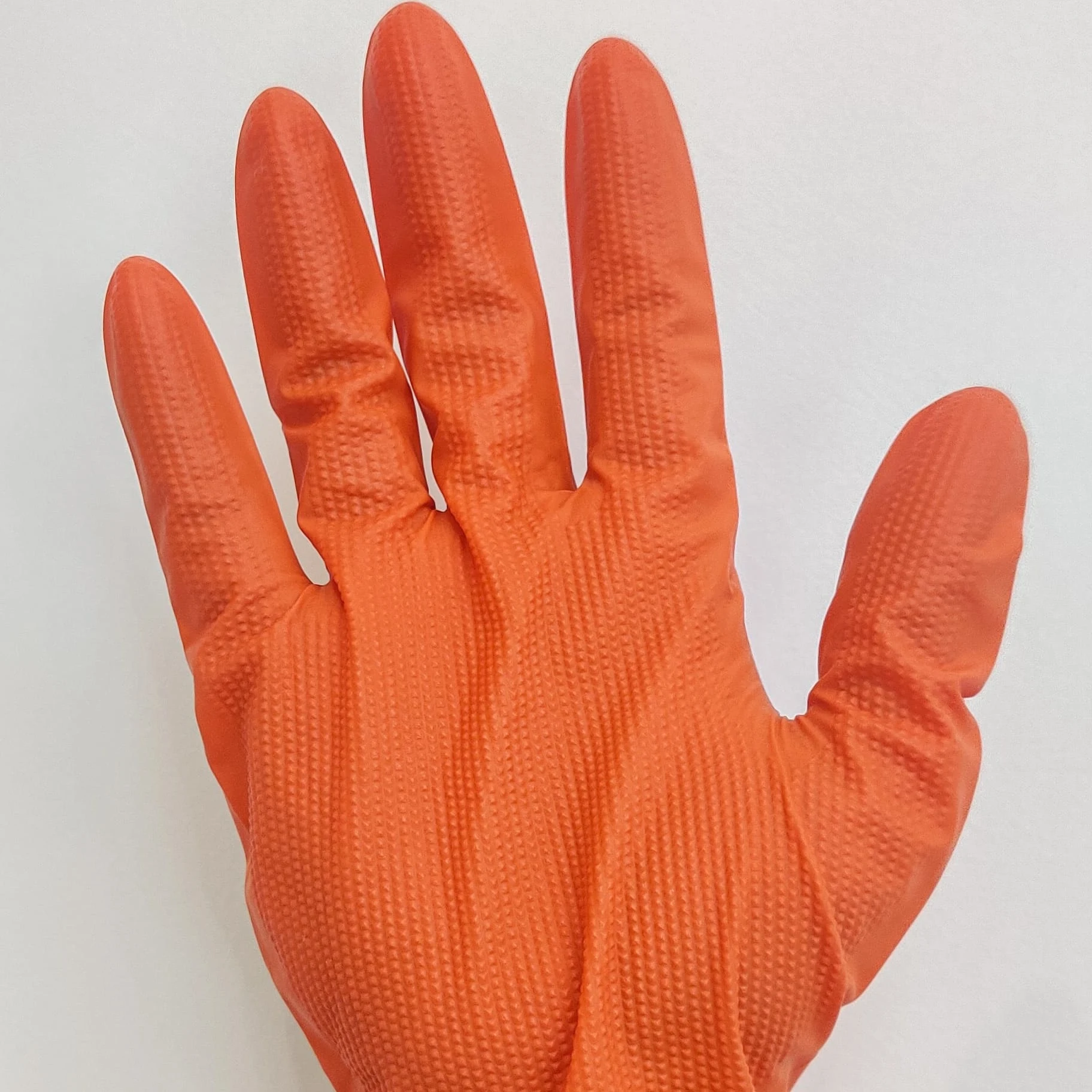 Оптовая продажа, синие одноразовые нитриловые перчатки без порошка, нитриловые химически стойкие перчатки