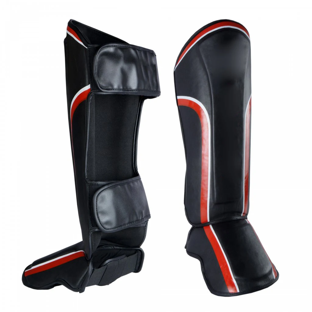 Custom Men Women Taekwondo Chest Guard Muay Thai MMA Kickboxing Shin Guards Sparring Protective Gear Equipment Shin Pads Guards