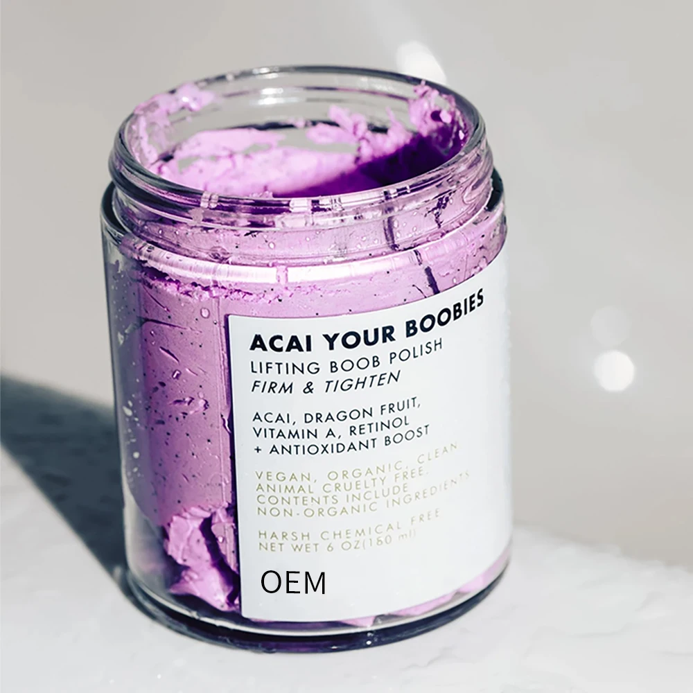 OEM фирменный лак для тела светящийся Осветляющий смягчающий отшелушивающий против целлюлита дракона фруктов скраб