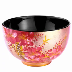 Лидер продаж, Маленькая деревянная сервировочная миска для еды, круглая Лаковая миска для фруктового салата, сделано в вьетнаме