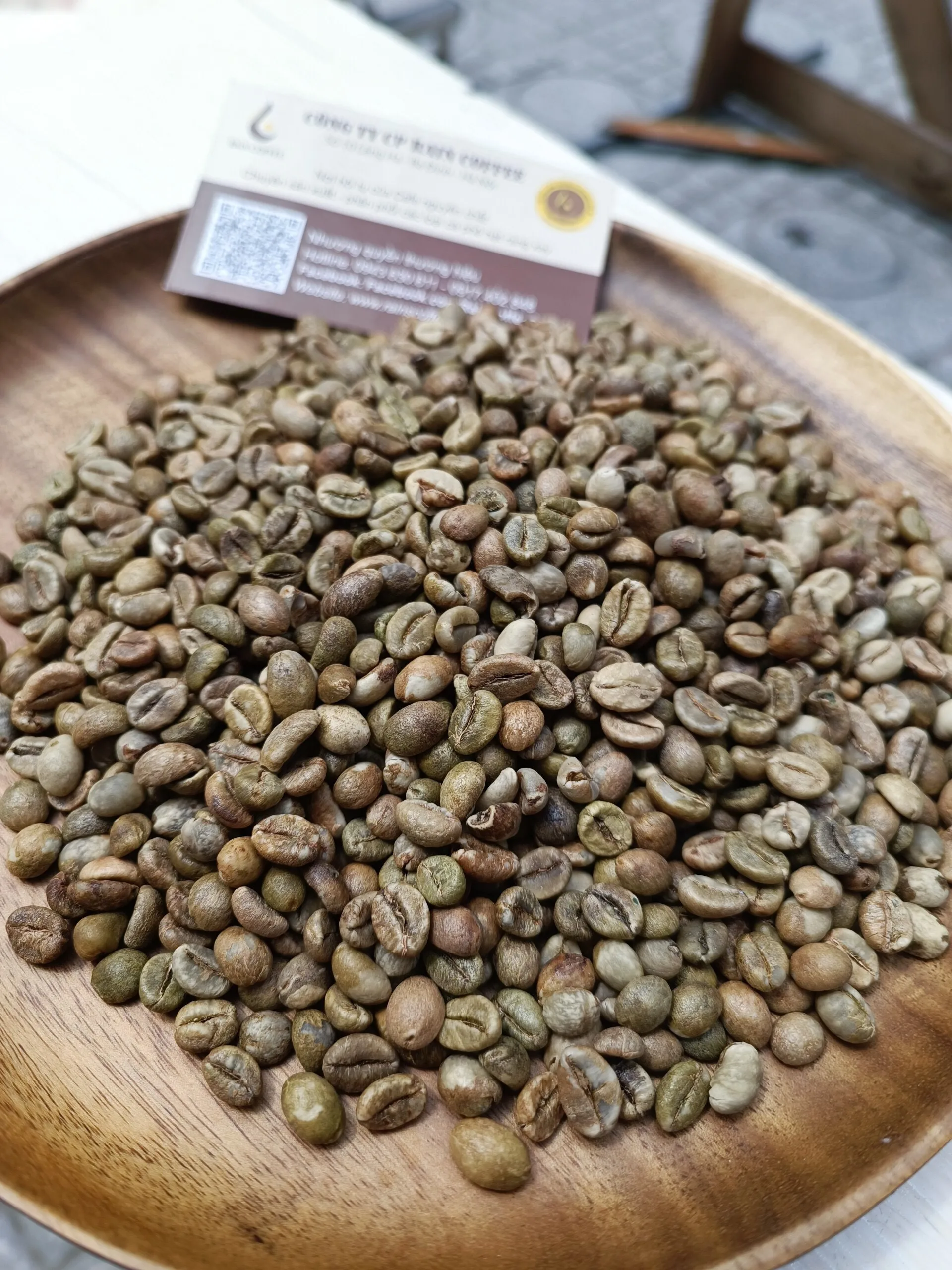 Лучшая цена, сухая/влажная обработка, вьетнамская зеленая фасоль Robusta Screen 13-18