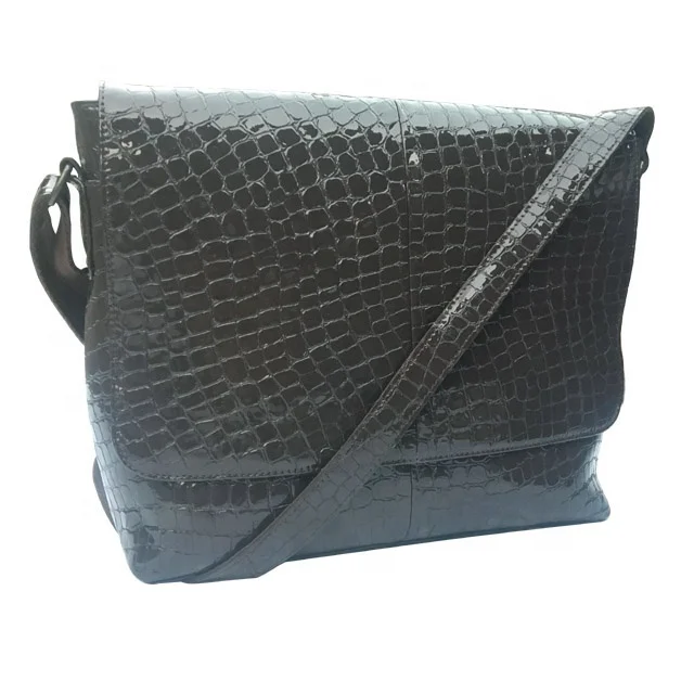 Genuine Leather Crossbody Bag For Men.