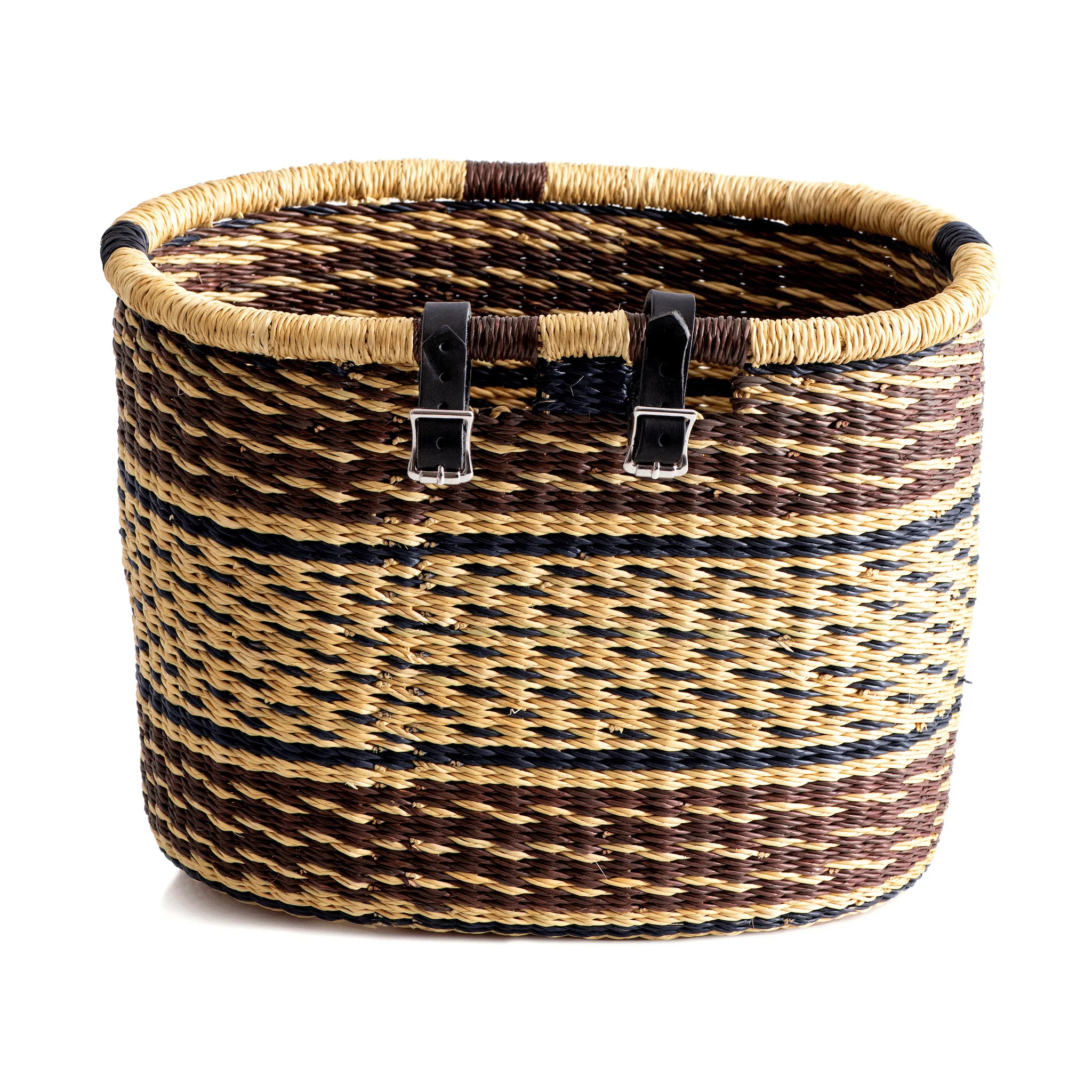 African seagrass basket colorful seagrass bike basket Water Hyacinth basket from Vietnam factory high quality