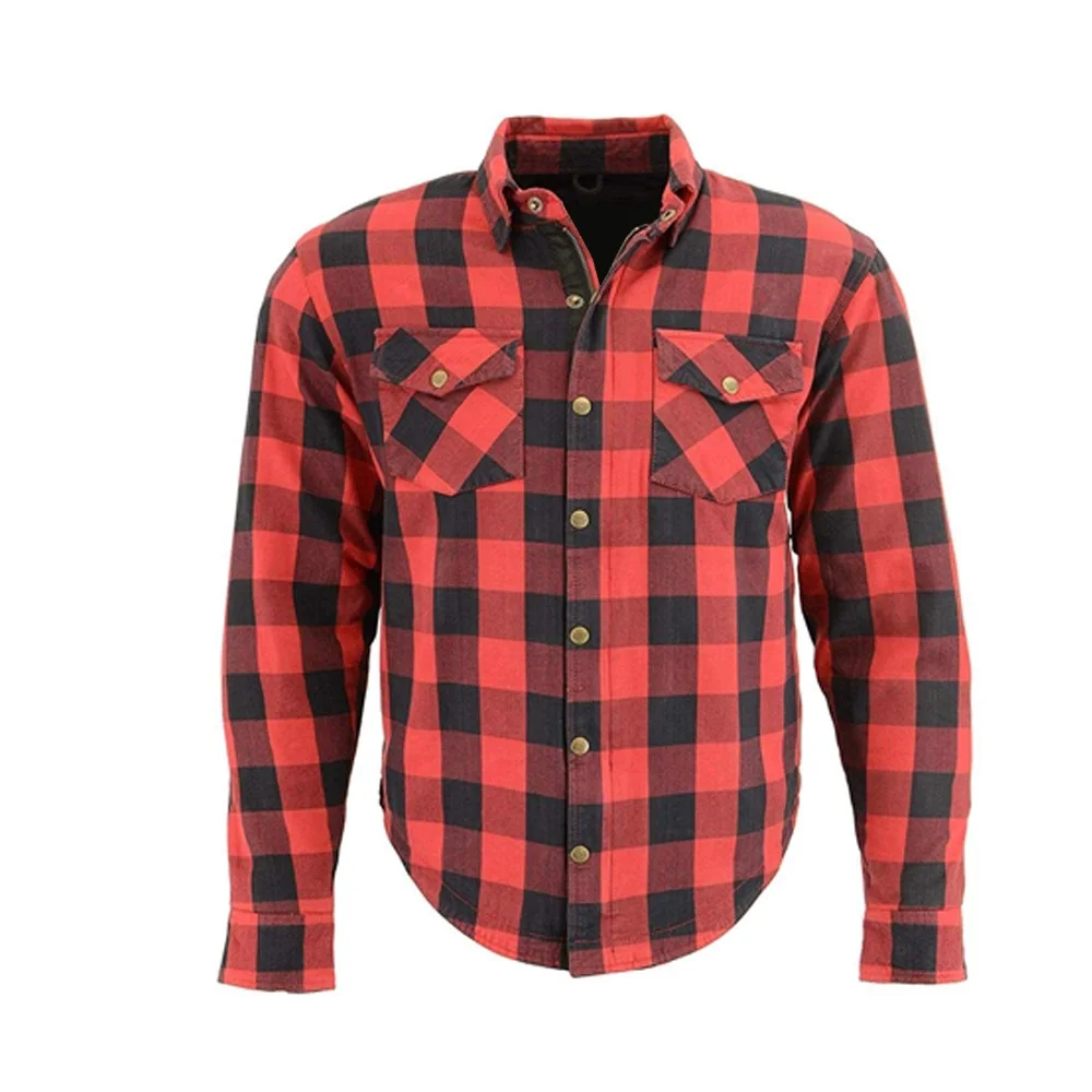 flannel shirts for women aramid lining and CE armor