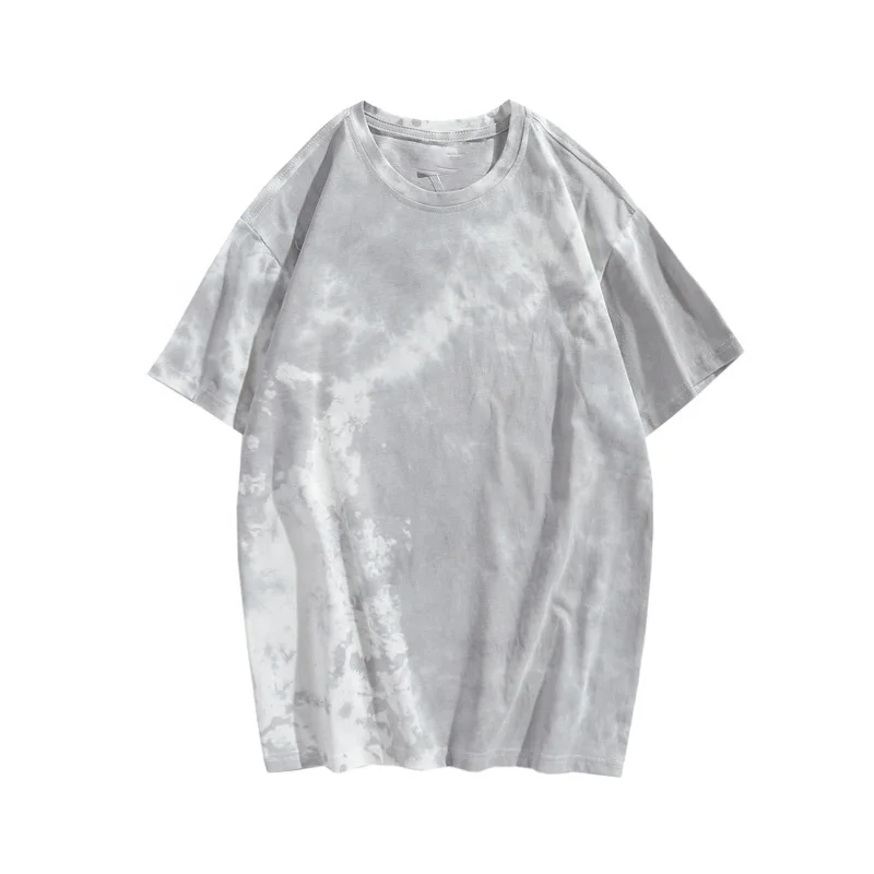high quality round neck short sleeve tie dye vintage t shirt In Bulk Customize Acid Wash Tie-dye Mens Tie Dye T-shirts