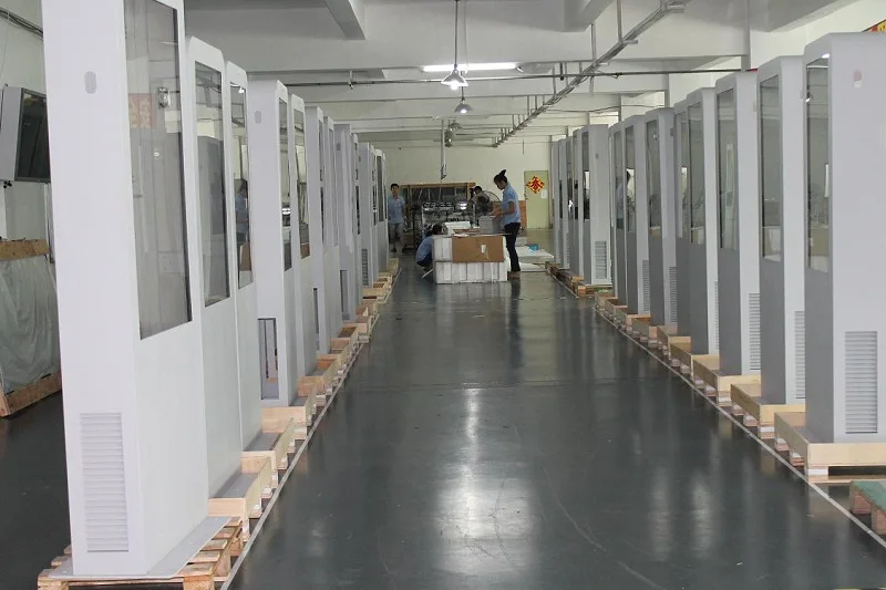 waterproof 43 outdoor 2500nit lcd kiosk full color advertising digital touch totem signage wifi display screen price for sale