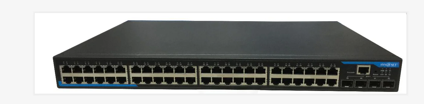 L3 48 ports Gigabit PoE switch Managed 48G + 4G SFP uplink Ethernet Switch.
