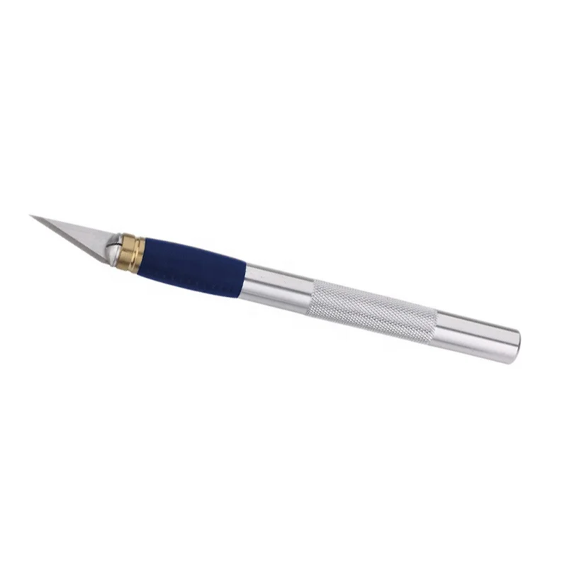 Precision Craft Tools Aluminum Jumbo Handle TPR Soft Rubber Grip SK5 Blade Art Hobby