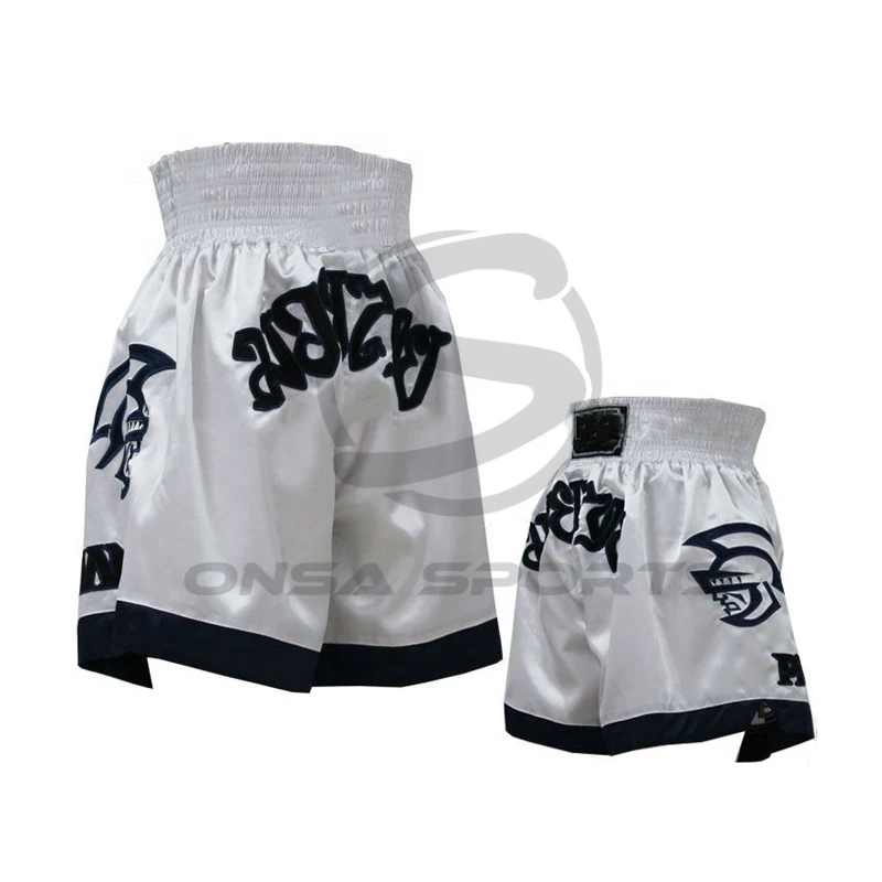 Wholesale Mens MMA Fight Gear Custom Breathable Muay Thai Boxing Wrestling Shorts