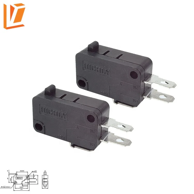 VS10N011-C2 Short hinge lever push button micro switch