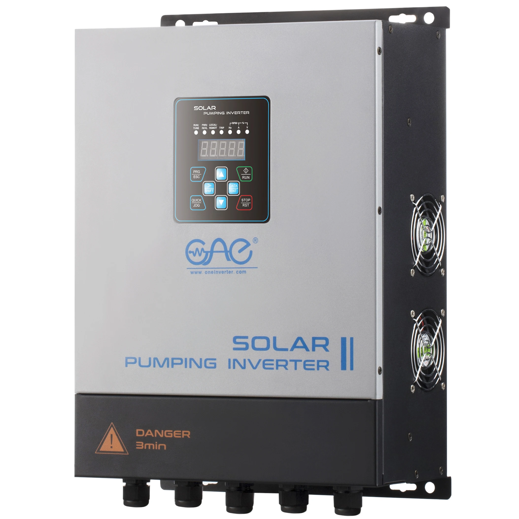 solar pump inverter 3 phase 5500w 7hp water ac pump solar system with mppt functions