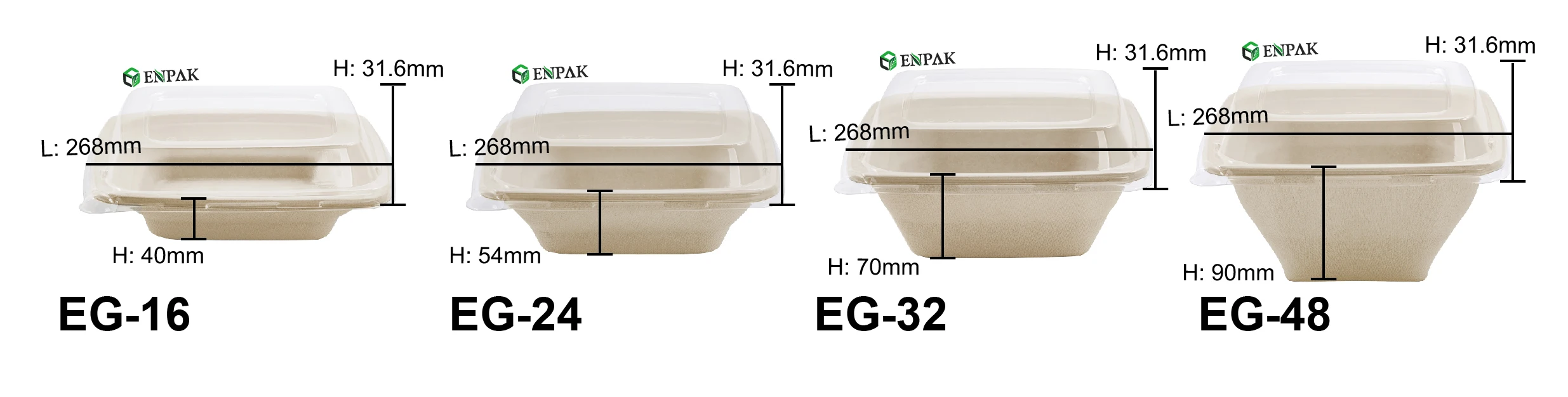 Meal pulp disposable bagasse soup bowl with lid biodegradable fast food box