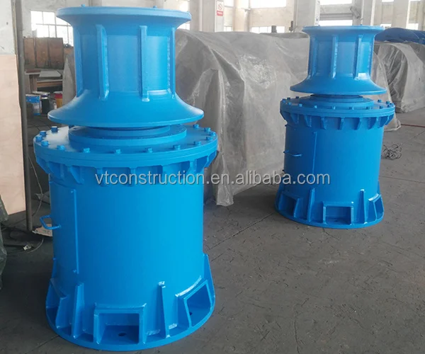 High performance 220v vertical electric hydraulic marine capstan 1 ton winch