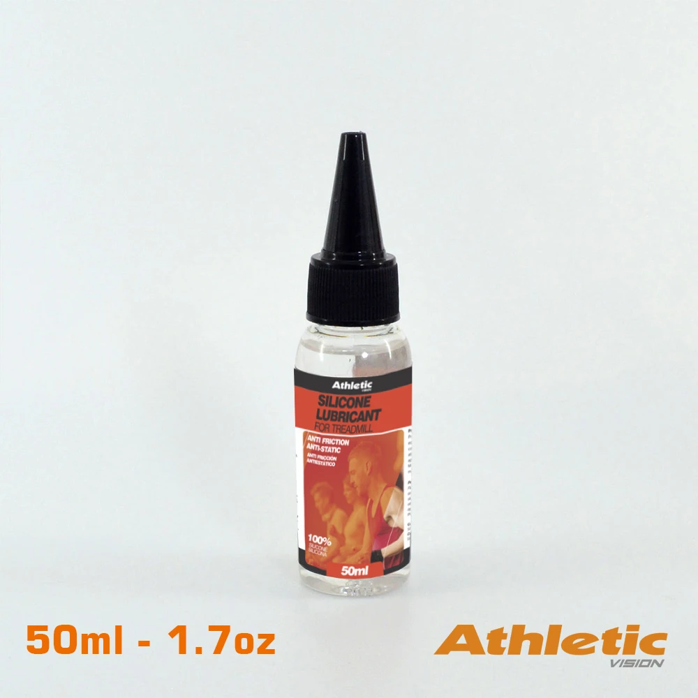 
Premium Silicone Oil for all treadmills belts - 50ml - 1.70oz 