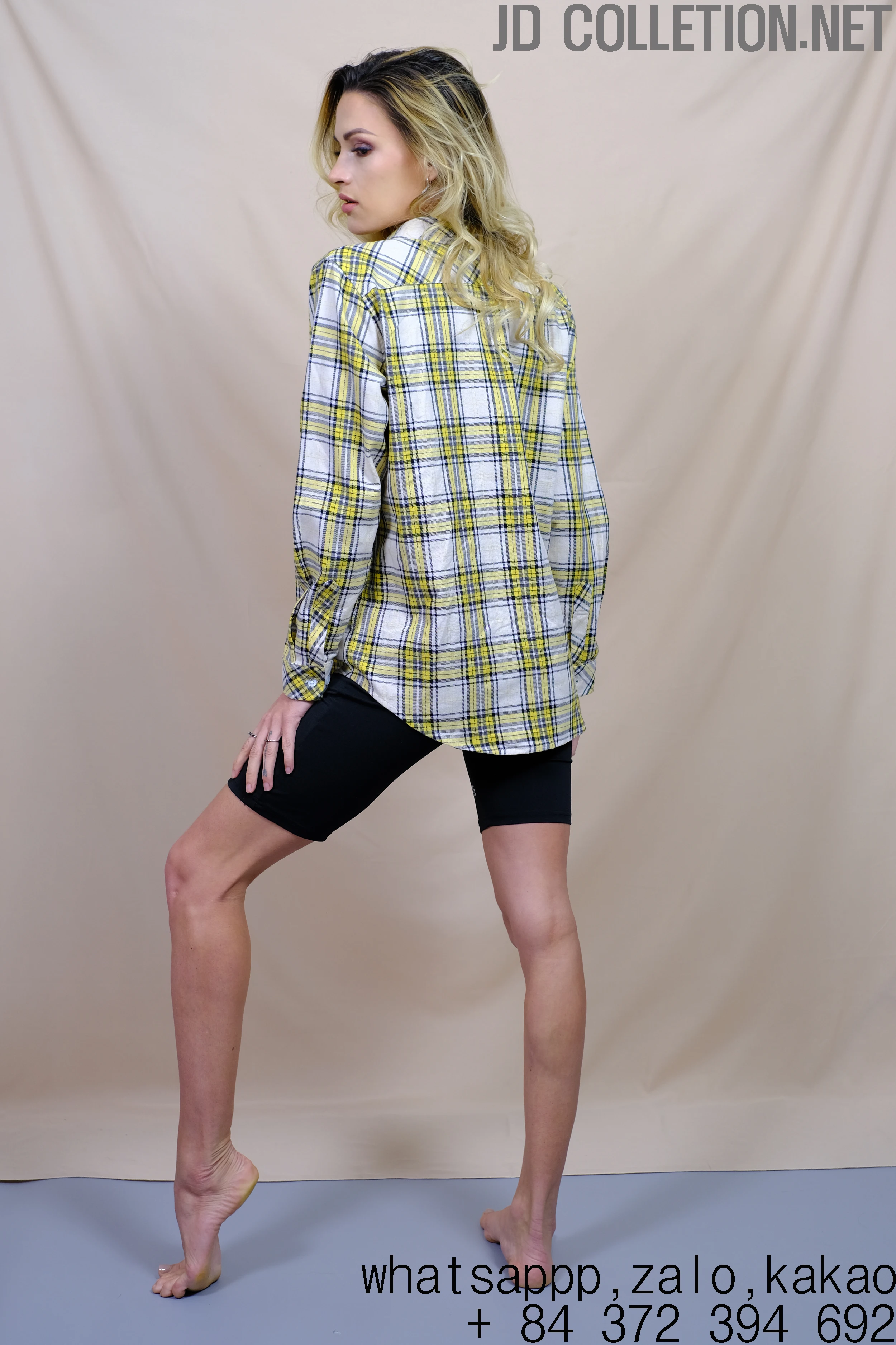  Оптовая продажа удобная винтажная свободная модная простая клетчатая фланелевая рубашка унисекс осенняя окрашенная пуговица с длинным рукавом