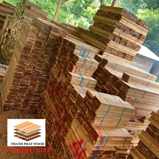 Hot Selling Cheap Price Teak Wood Wooden Flooring Solid Wood for Construction From Vietnam