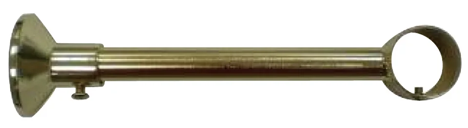 Round Triple Metal Curtain Rod Bracket for Decorative