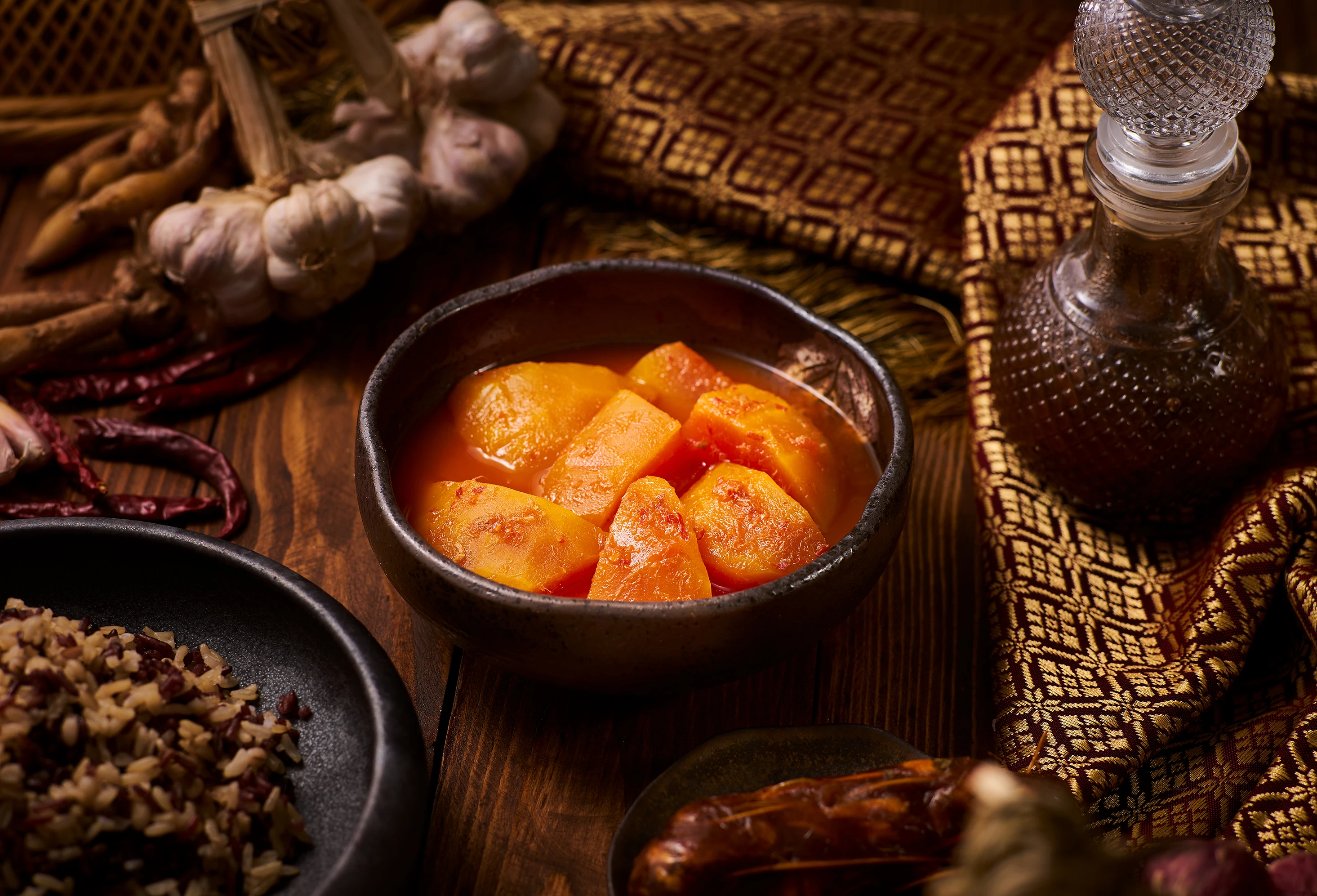  ROSS-готов к употреблению: кислая папайя Карри суп/может храниться 1 год при комнатной температуре/Новая Обычная пища/100% стерилизованная