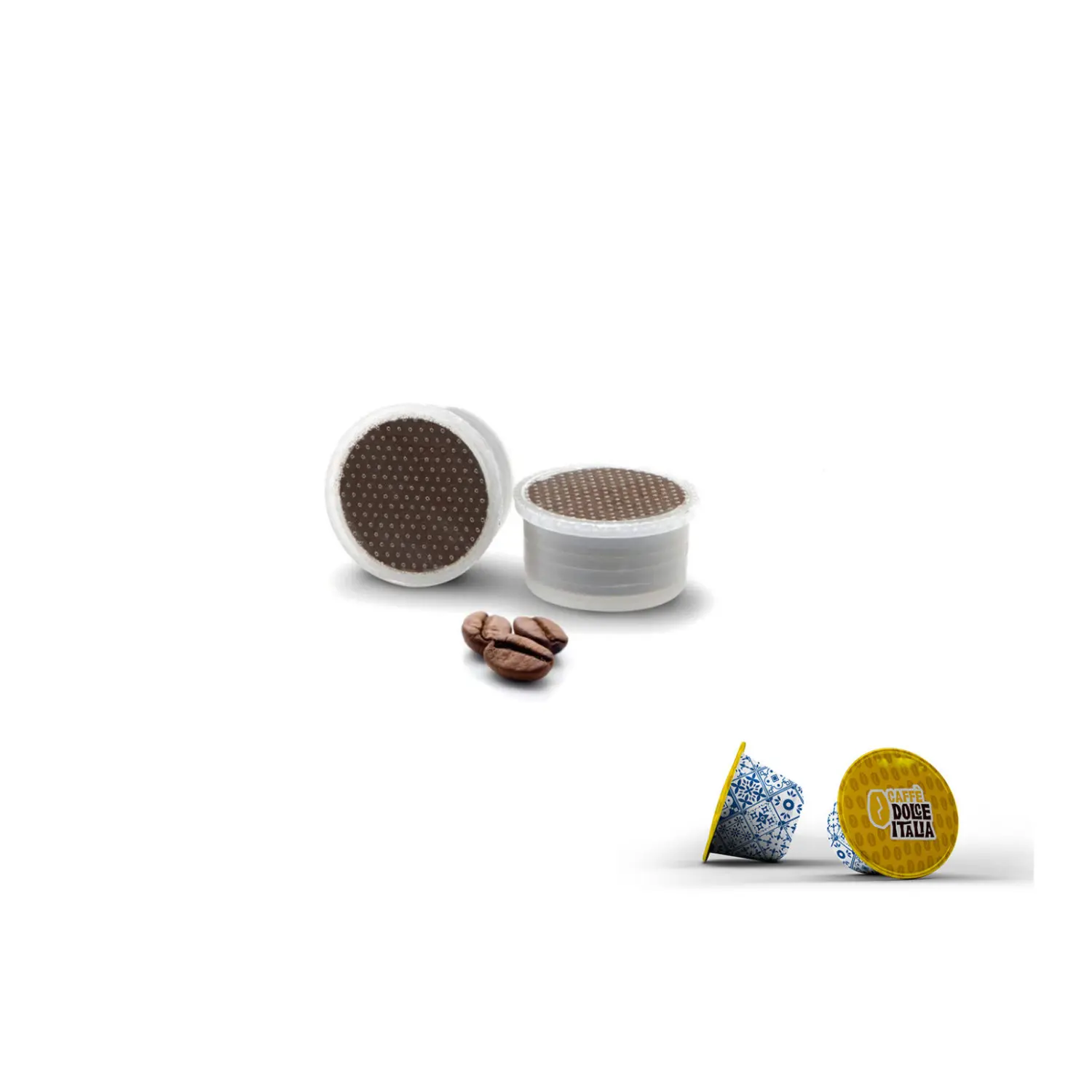 Italian Coffee Capsules Amalfi Compatible with UnoSystem Machine in Box 50 Capsules