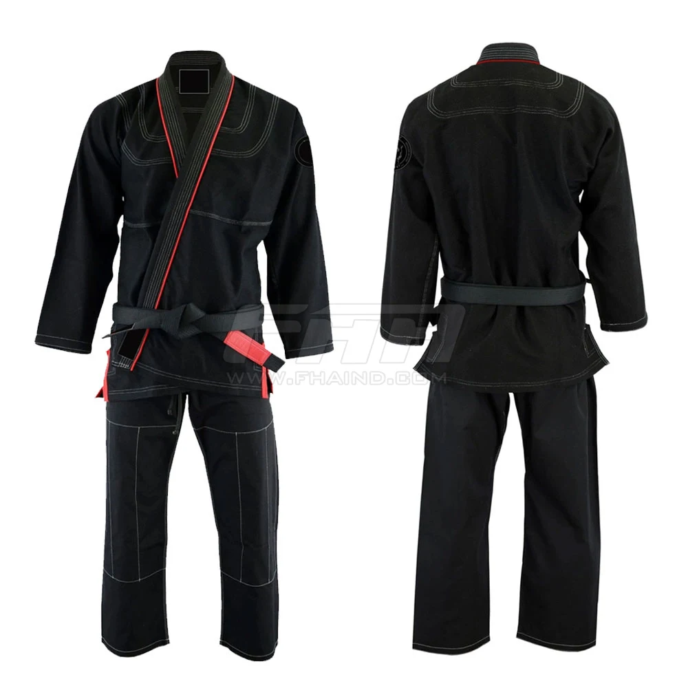Wholesale Customized made Brazilian Jiu Jitsu Gi bjj kimono suit uniform Training bjj Jiu Jitsu Uniform White Jujitsu Uni