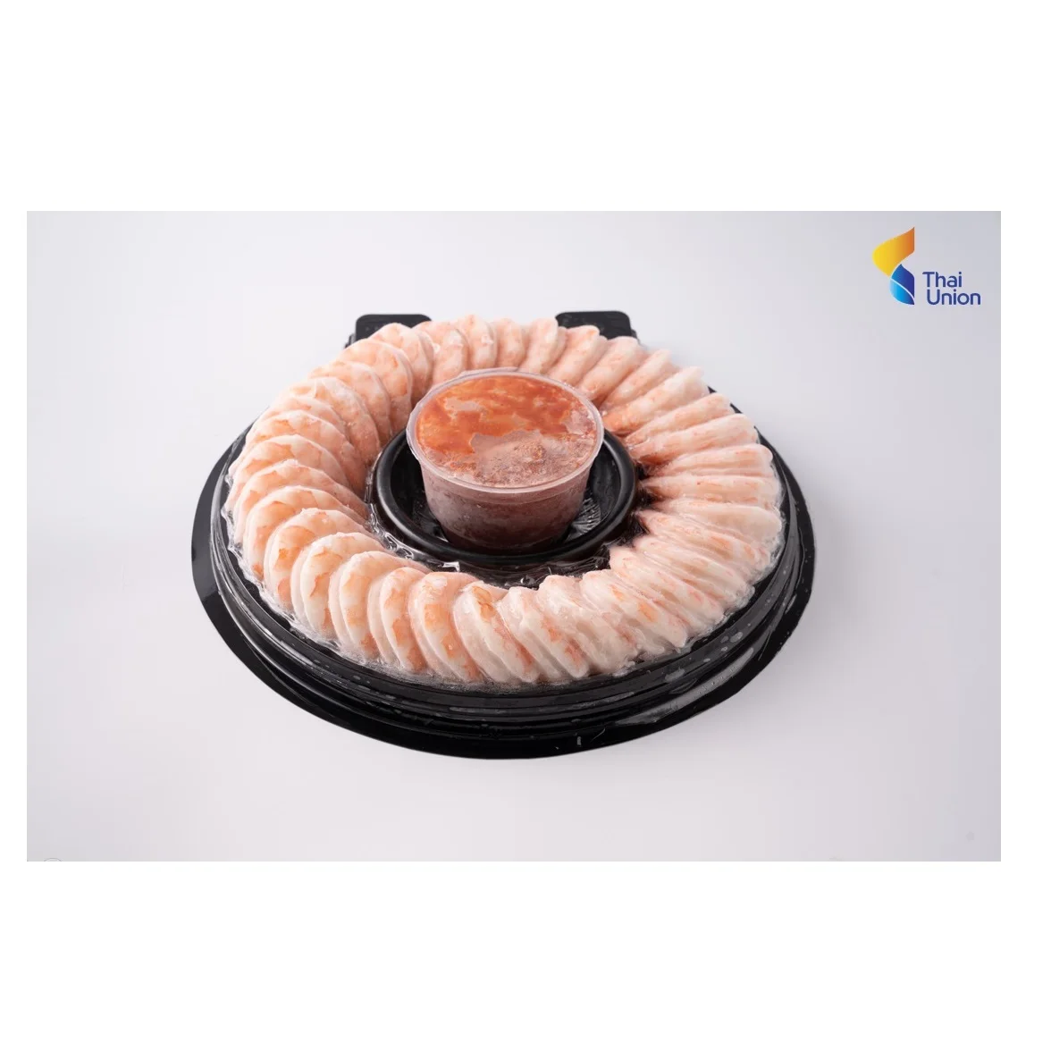 Cooked Shrimp Ring with sauce by Thai Union Group PCL from Thailand