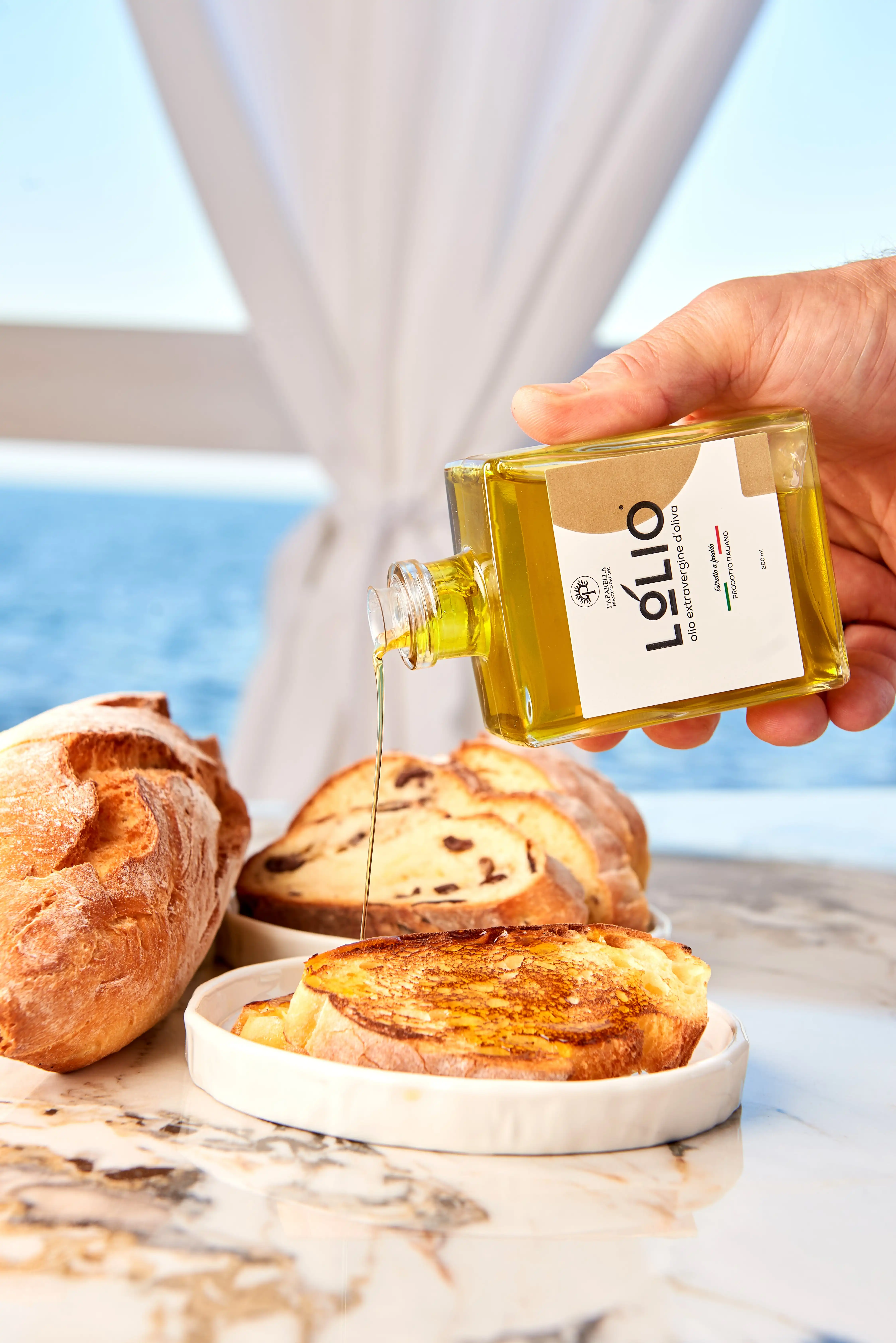 Сумка в коробке, 5 л, LOLIO, итальянское Экстра натуральное оливковое масло, Evo Gold - Frantoio Paparella-pulia-Италия