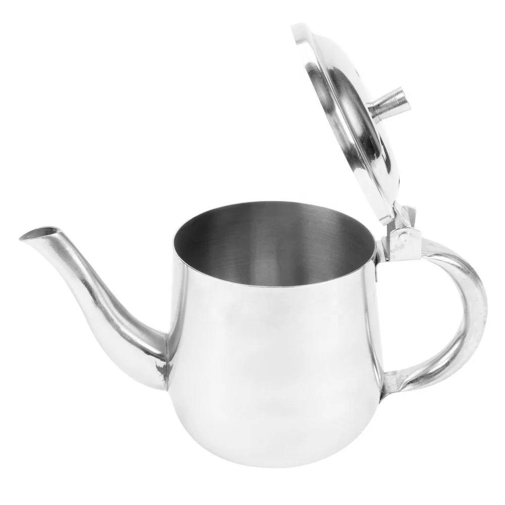 Stainless Steel 10 Oz Gooseneck Milk Tea Pot