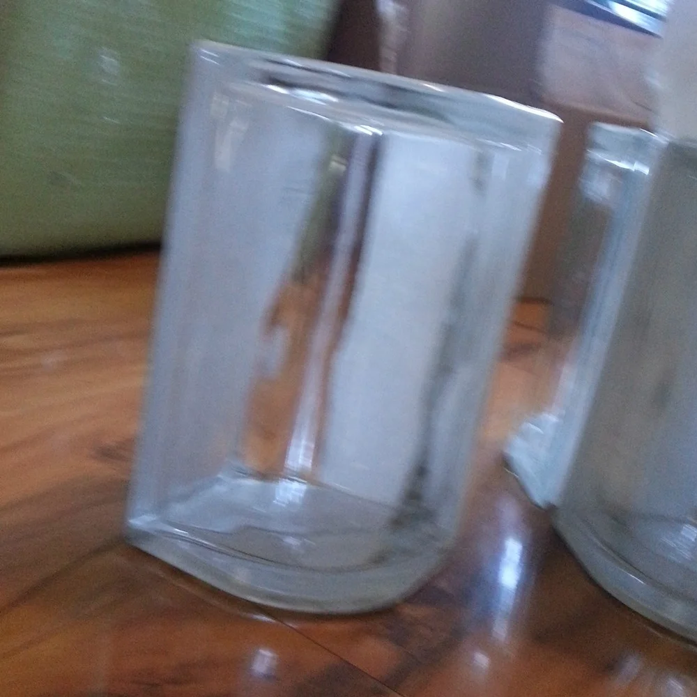 Corner glass bricks