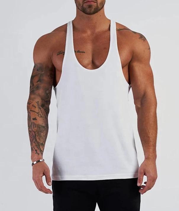 Hot Selling Fitness Tank Top Front Pocket Shirt Workout Gym Sexy Tank Top