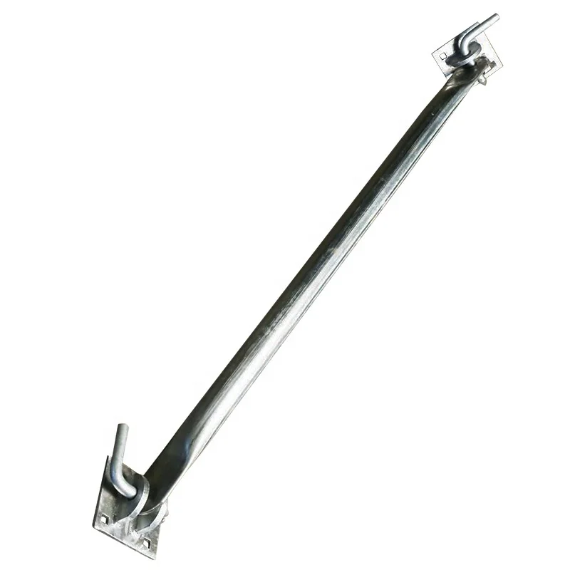 
hot dip galvanized boat dock hardware dock finger stabilizer according to ISO 1461 