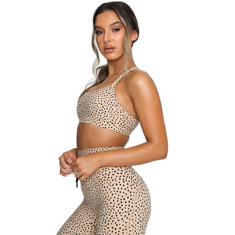 2021Top Latest Model Women Gym Fitness Sportswear Bra and Pants Running Suit Seamless Sportswear Mesh Leggings And Bra Yoga Sets