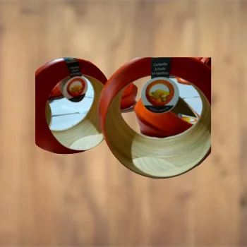 Floral Basket - Lacquer Bamboo Craft Floral Rolled Bamboo Basket - ODM, OEM, Eco-Friendly Basket - Customized Accepted