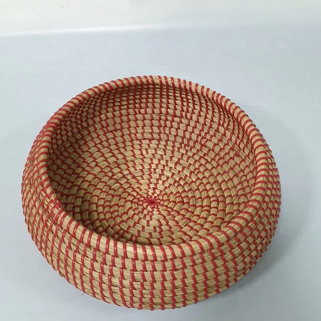 Prestigious Manufacture wicker woven storage large seagrass basket Vietnam High Quality Export Standard