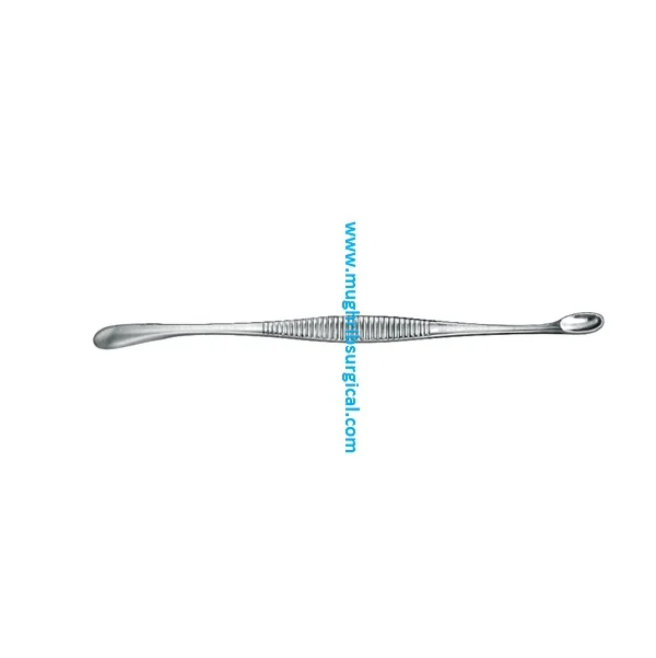 Volkmann Bone curette double-ended oval 14 cm Surgical Instruments Manufacturer And Exporter