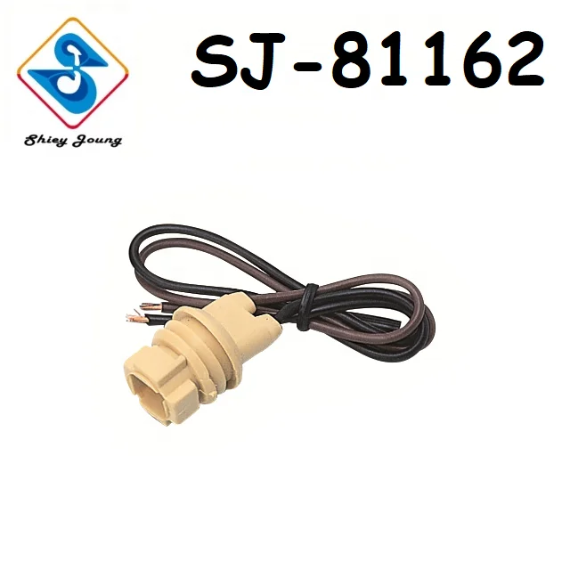 158 194 Bulb Socket Automotive Lamp Socket Double Contact Wire Harness Stop Tail Turn Side Marker Lamp Holder