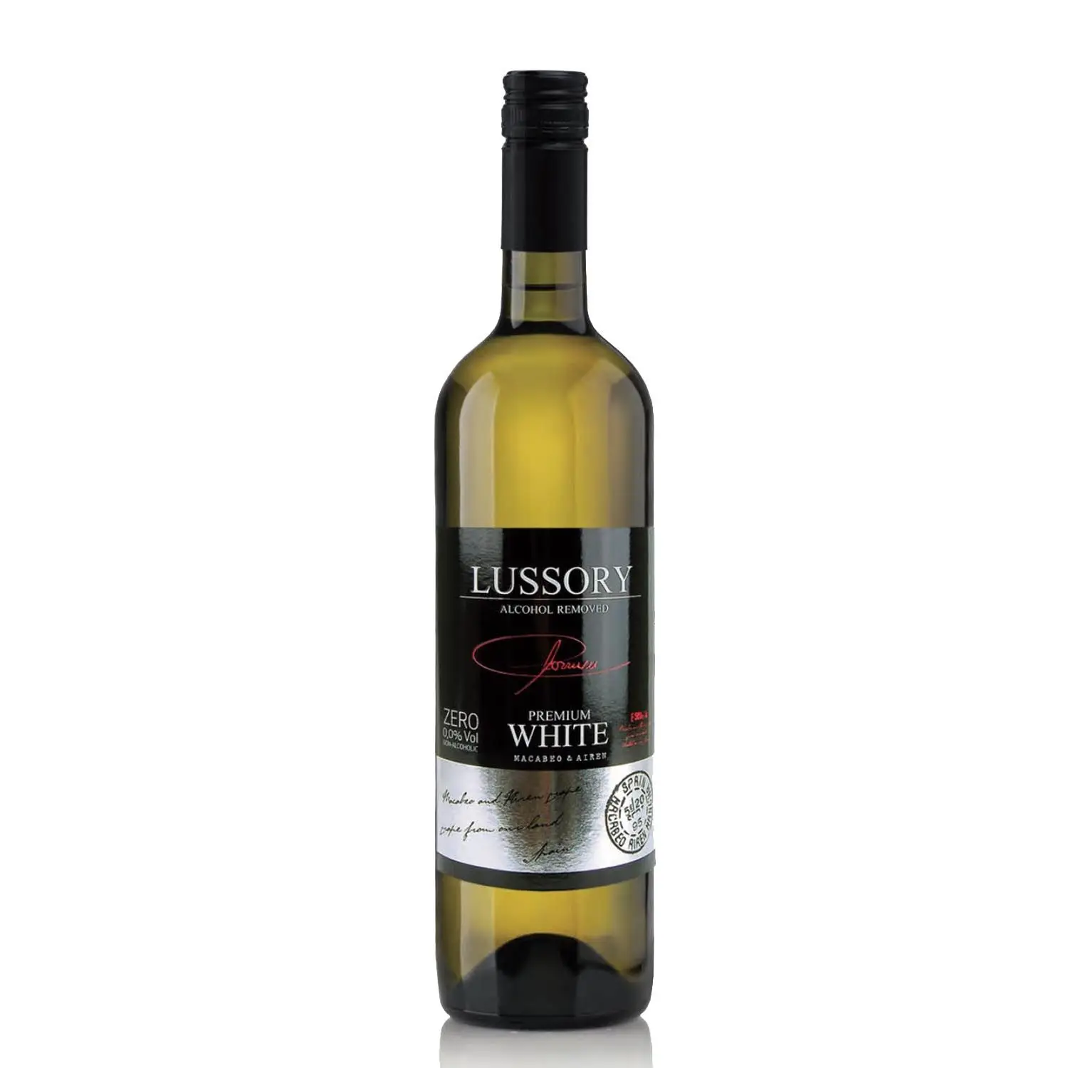 
Lussory Airen Non-Alcoholic Wine 75cl 