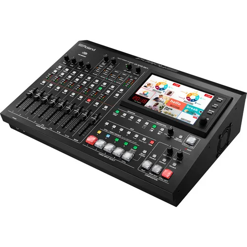 Top Discounts Hot Sales Roland VR-50HD MK II Multi-Format AV Mixer with USB 3.0 Streaming